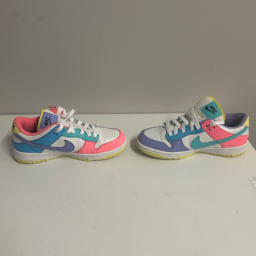 Nike Kids Sneakers - Pink, Blue, Purple, White - Picture 5 of 10